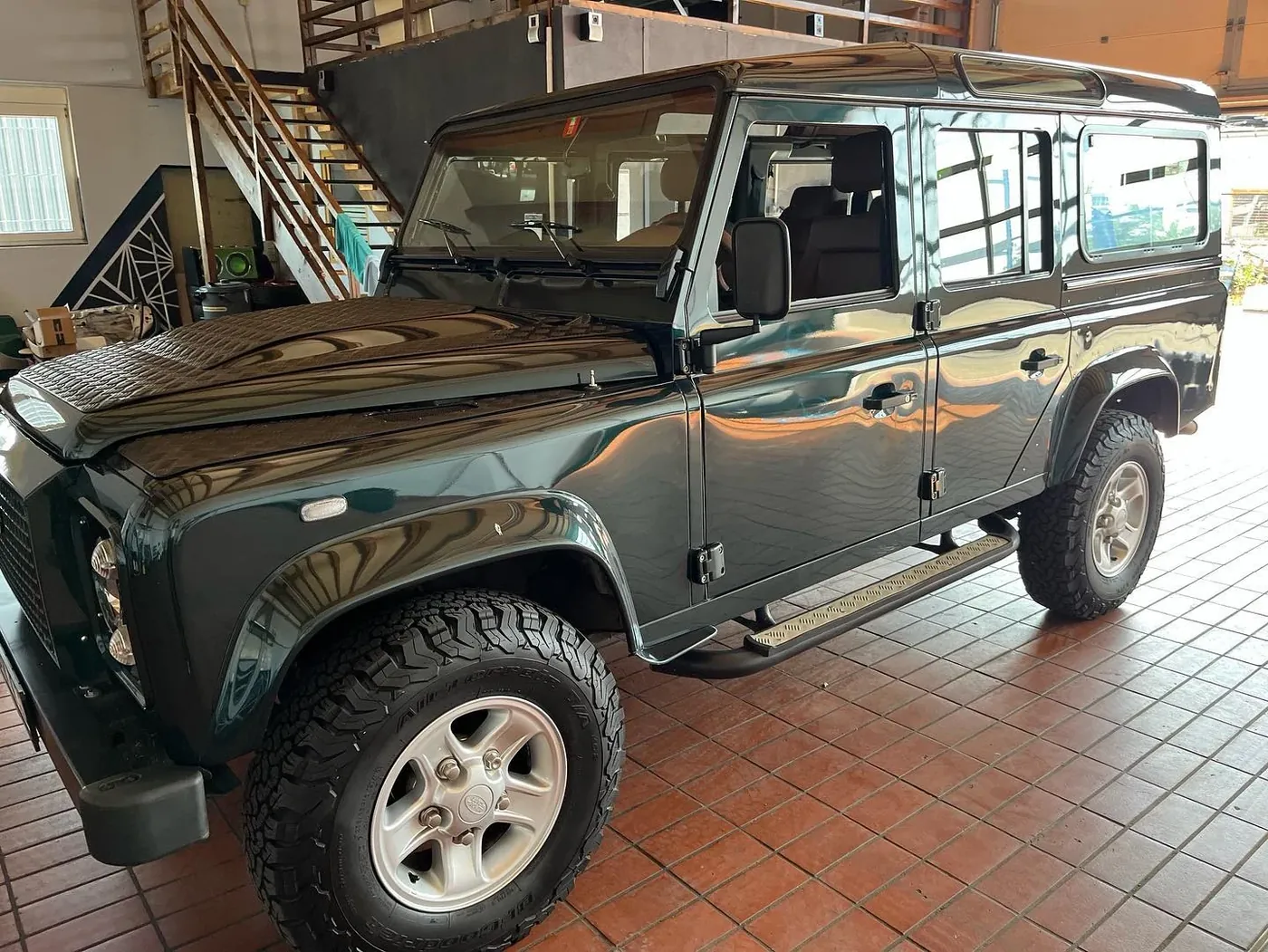 Land Rover Defender nach der Aufbereitung